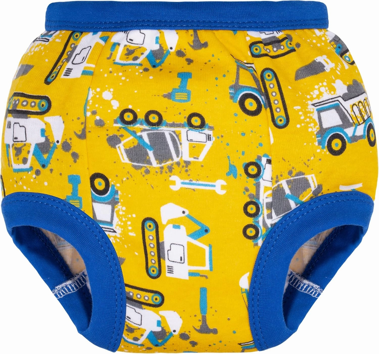 BIG ELEPHANT Potty Training Underwear - 10 Pack, 100% Cotton Absorbent Unisex Toddler Pee Pants for Boys Girls
