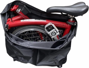 Bike Carry Bag Waterproof Bike Travel Bag Storage Zipper Bag for Bromp ton Folding Bike Transport Carry Bag for Air Plane Train Car Travel
