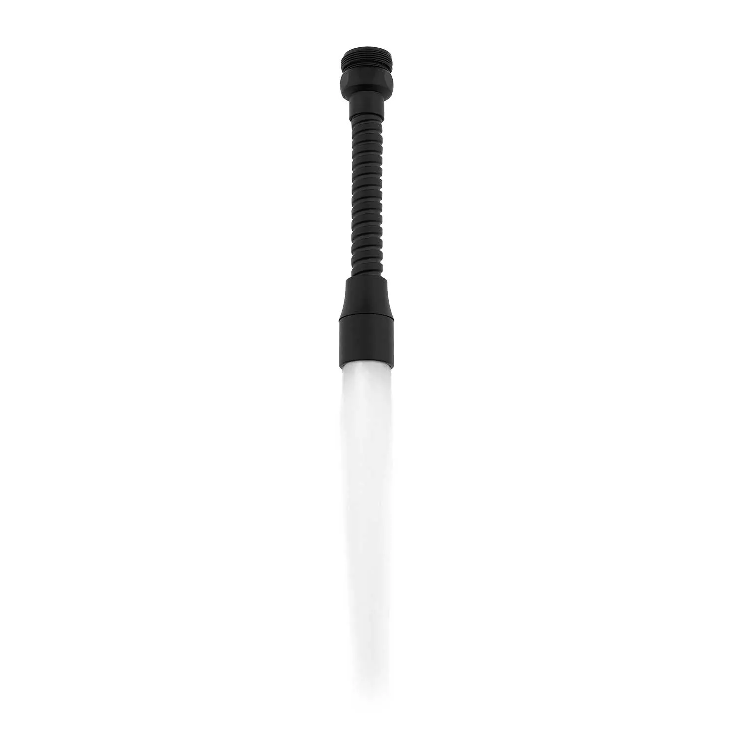 Black Kitchen Tap Aerator Flexible Nozzle Sprayer Faucet Spout Extension 22mm 24mm