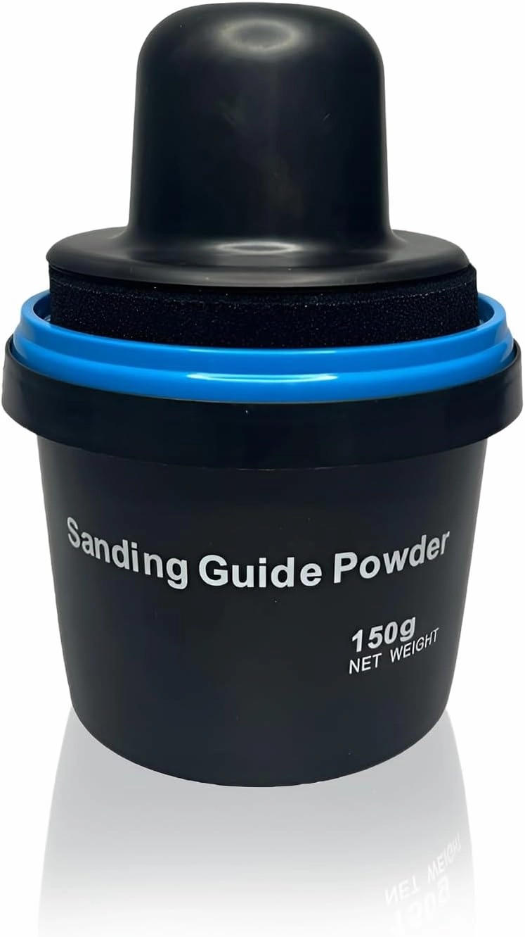 Black Dry Guide Coat Auto Body, Powder Guide Coat for Bodywork, Auto Body Tools Sanding 150g
