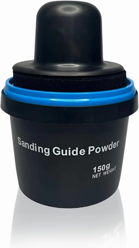 Black Dry Guide Coat Auto Body, Powder Guide Coat for Bodywork, Auto Body Tools Sanding 150g
