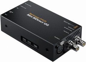 Blackmagic Design 2110 IP Mini BiDirect 12G ConverteBlackmagic Design 2110 IP Mini BiDirect 12G Converter for Broadcast Cameras Connection to SMPTE-2110 IP Systems (Black)