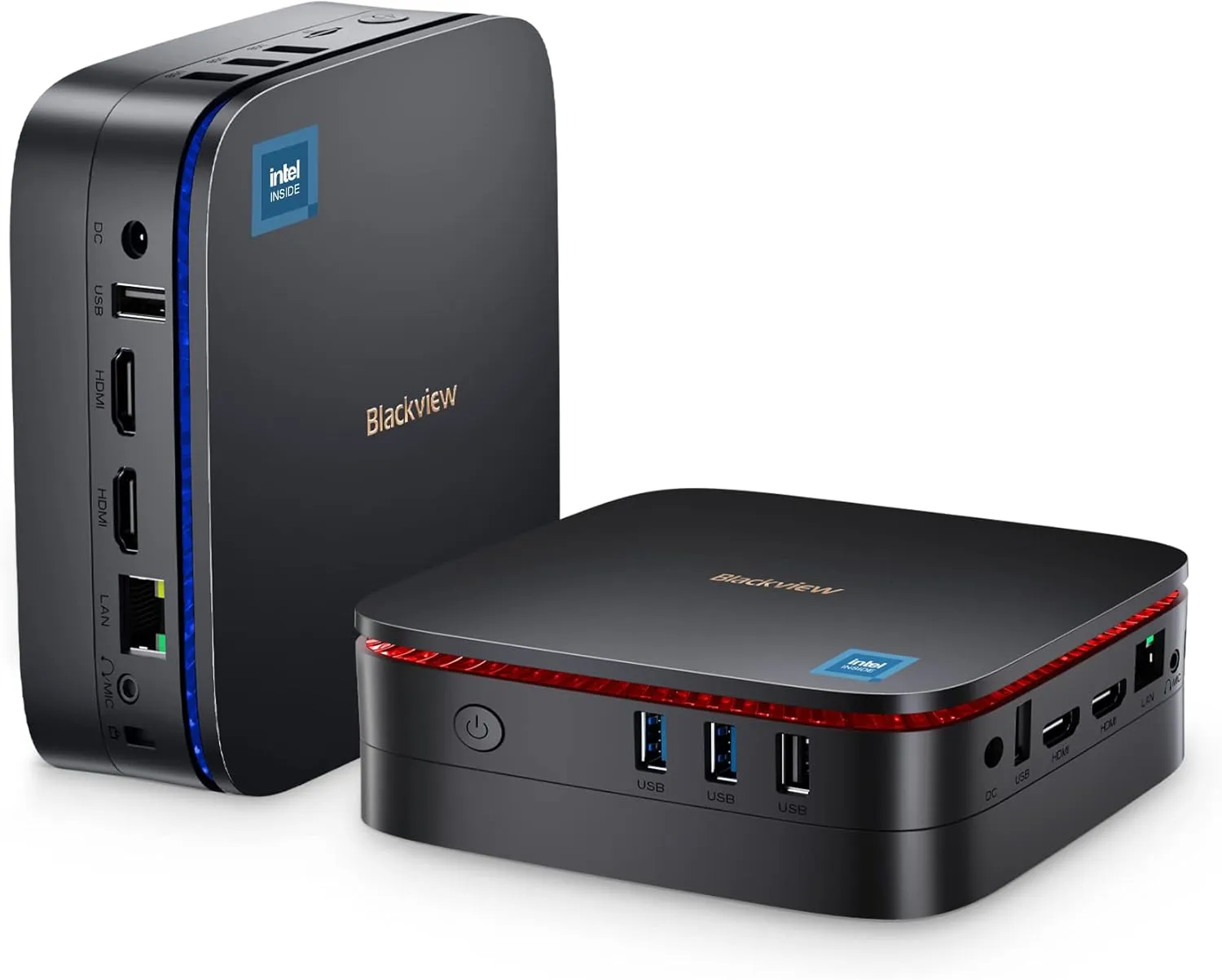 Blackview Mini PC Intel 12th N95, Mini Computer 16GB RAM 512GB SSD, Micro PC Support 2TB Expansion, Dual 4K HDMI Display, Dual WiFi, BT4.2, Compact and Efficient Micro Desktop Computer