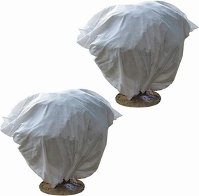 Blue_Stone Plant Covers Frost Protection Bag Winter Reusable Plants Jacket with 3 Style 3 Pack 23" x 31" 2 Pack 39" x 39" 1 Pack 70" x 63" (2 Pcs 39" x 39")