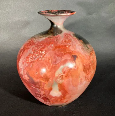 Bob Green: Saggar Fired Classical Vase