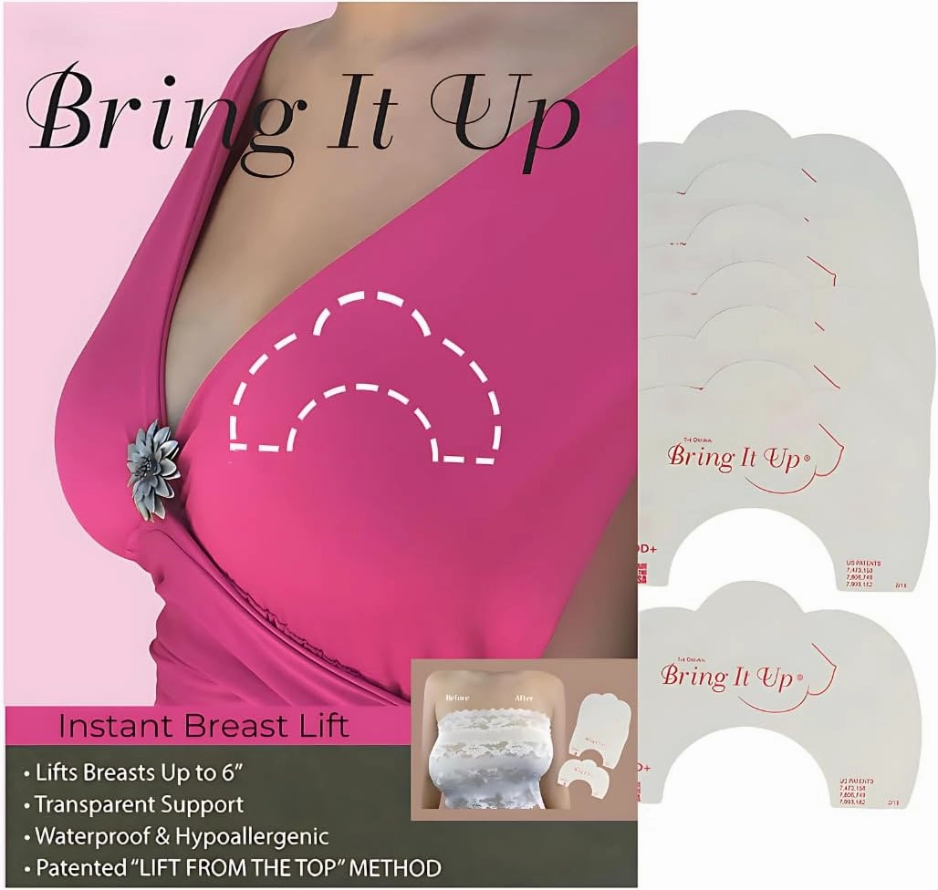 Breast Lift Tape/Breast Tape/Boob Tape/Sticky Bra- No Bra Solution for Backless and Strapless Fashions/Waterproof BoobLifts
