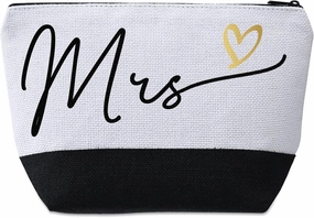 Bridal Shower Gifts,Engagement Bachelorette Party Cosmetic Bag Makeup Bag for Bride to Be,Gift for Wedding