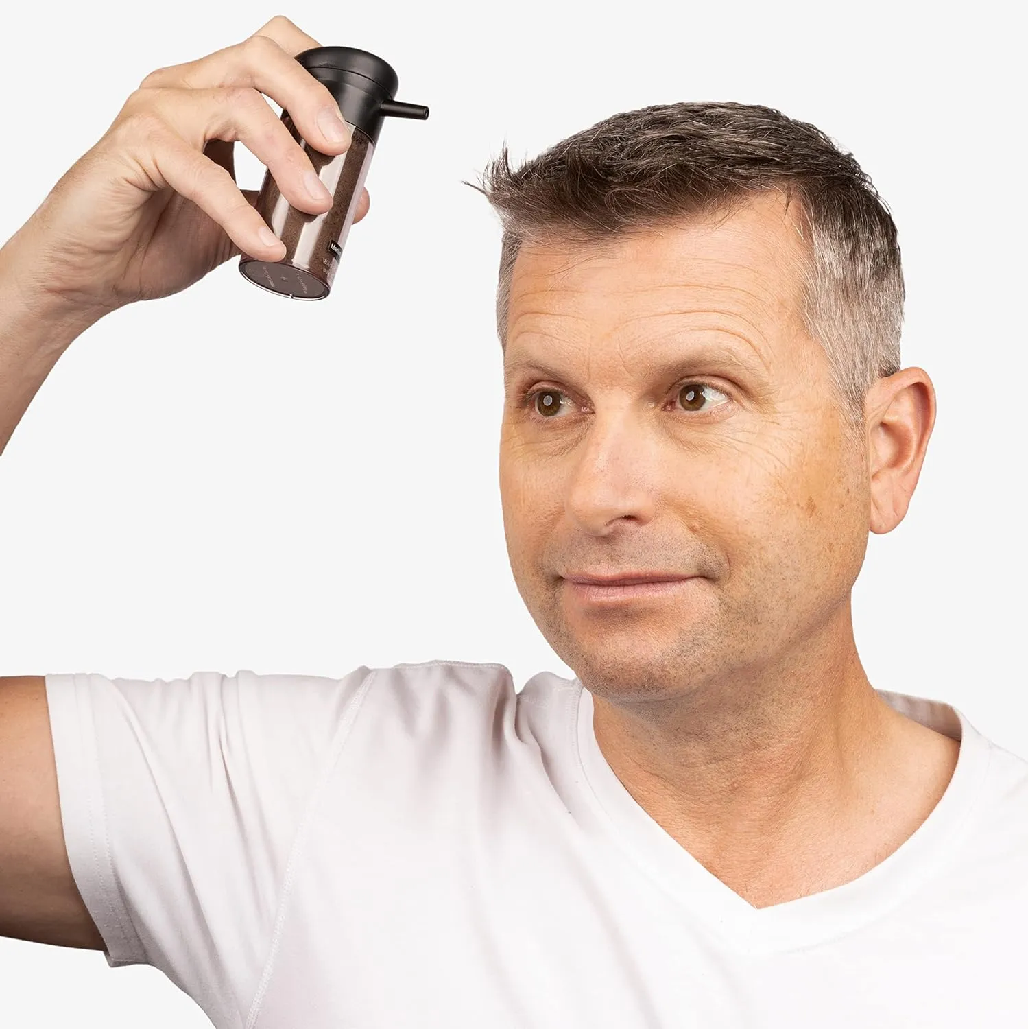 Caboki Hair Building Fiber   Built-In Spray Applicator (30-50 days supply). Dark Brown