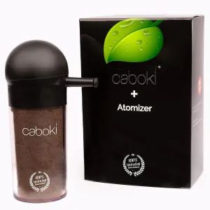 Caboki Hair Building Fiber   Built-In Spray Applicator (30-50 days supply). Dark Brown