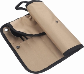 Camping Supplies Picnic Cutlery Roll Camping Tableware Set Easy-close Organizer