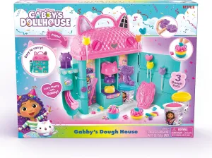 Canal Toys Gabby’s Dollhouse ™ Dough House! Have a cat-Tastic time Sculpting, molding, and Shaping Colorful Dough and Decoration Gabby’s Dough House! Easy Storage and Portability! Ages 4 