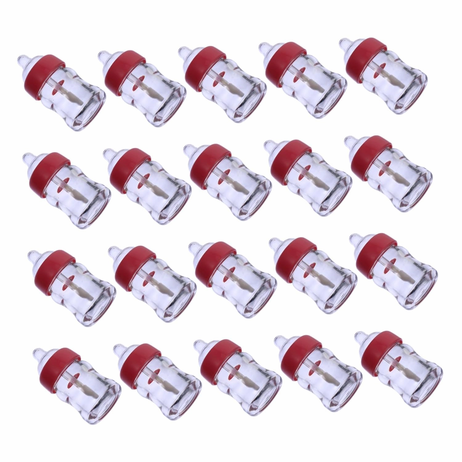 CANIGHT Empty Lip Gloss Balm Tubes 20pcs Diy Lip Gloss Containers Clear Volume Visibility Reusable Perfect for Travel Daily Use