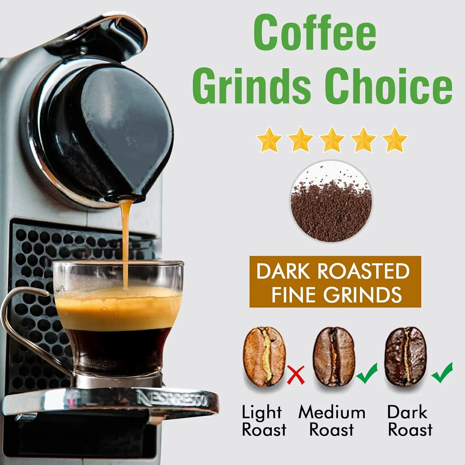 CAPMESSO Reusable Capsules for Nespresso OriginalLine, 6pcs Nespresso Refillable Pods Stainless Steel Coffee Pods Compatible with Nespresso Originaline Machine(6 Pods 100 Lids  Wood Storage Tray)