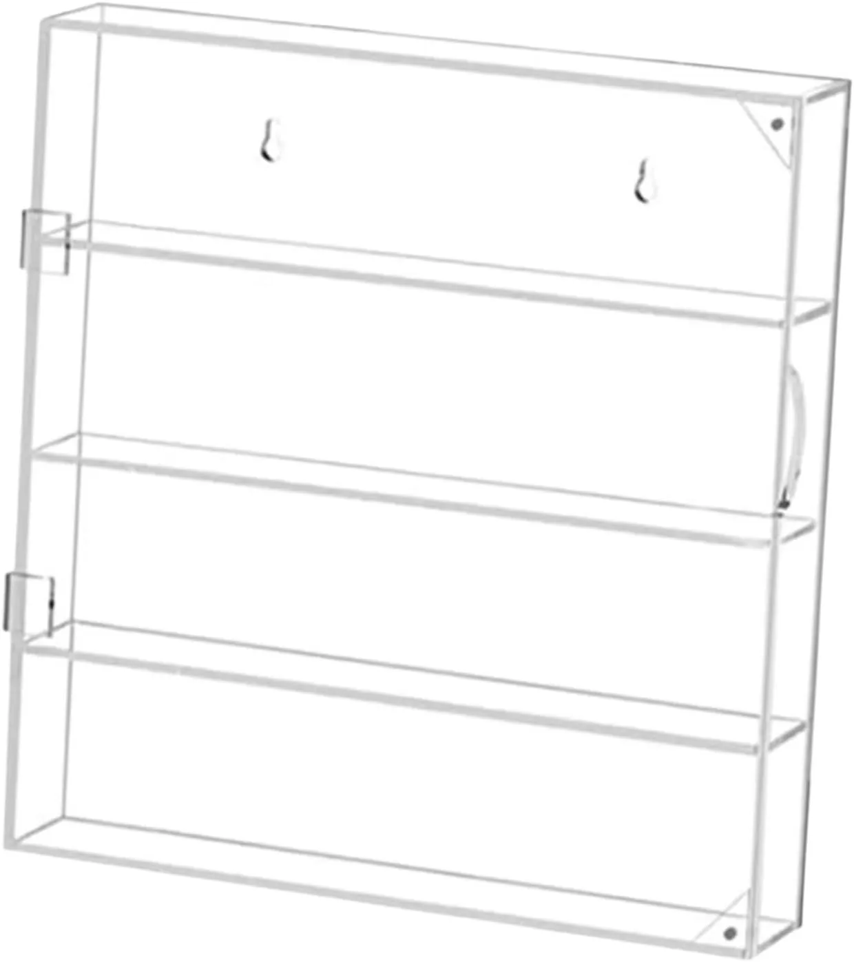 Car Model Display Box Clear Display Box 4 Tiers Figures Display Stand for Mini Toys