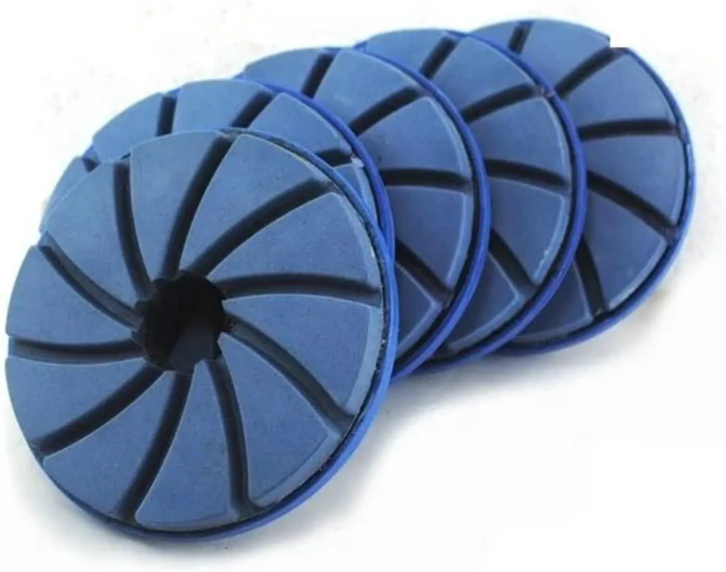 Car polishing kit yaoqijie 4 39; 39;5 39; 39;6 39; 39; Inch Snail Lock Diamond Marble Polishing Pads Concrete Floor Edge Grinding Lasting(1 Pc-6 Inches,400)