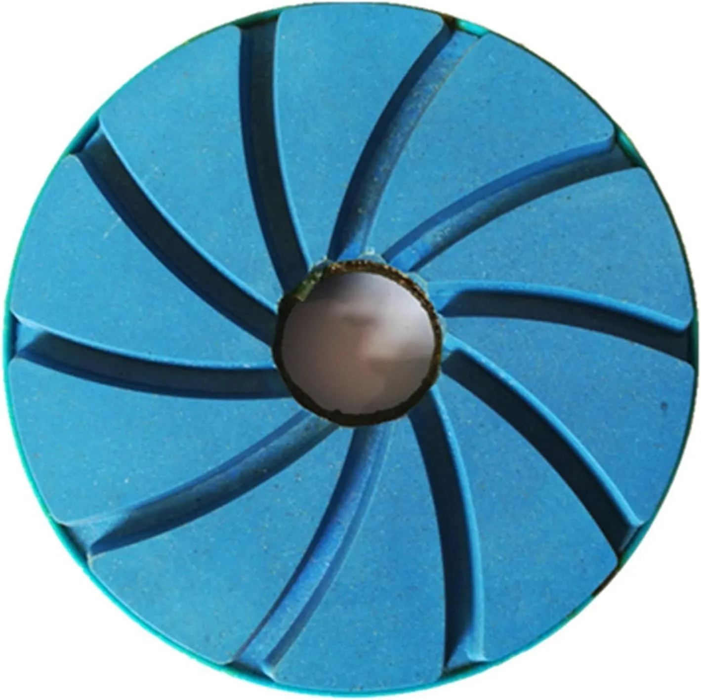 Car polishing kit yaoqijie 4 39; 39;5 39; 39;6 39; 39; Inch Snail Lock Diamond Marble Polishing Pads Concrete Floor Edge Grinding Lasting(1 Pc-6 Inches,400)