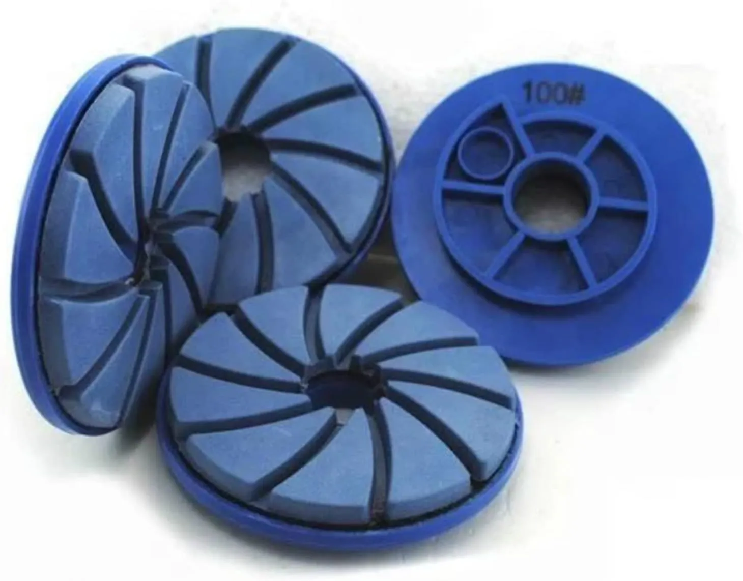 Car polishing kit yaoqijie 4 39; 39;5 39; 39;6 39; 39; Inch Snail Lock Diamond Marble Polishing Pads Concrete Floor Edge Grinding Lasting(1 Pc-6 Inches,400)