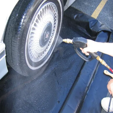 Car Wash Mini Mat 6' x 8' - Ideal For Motorcycles & Engine Cleaning