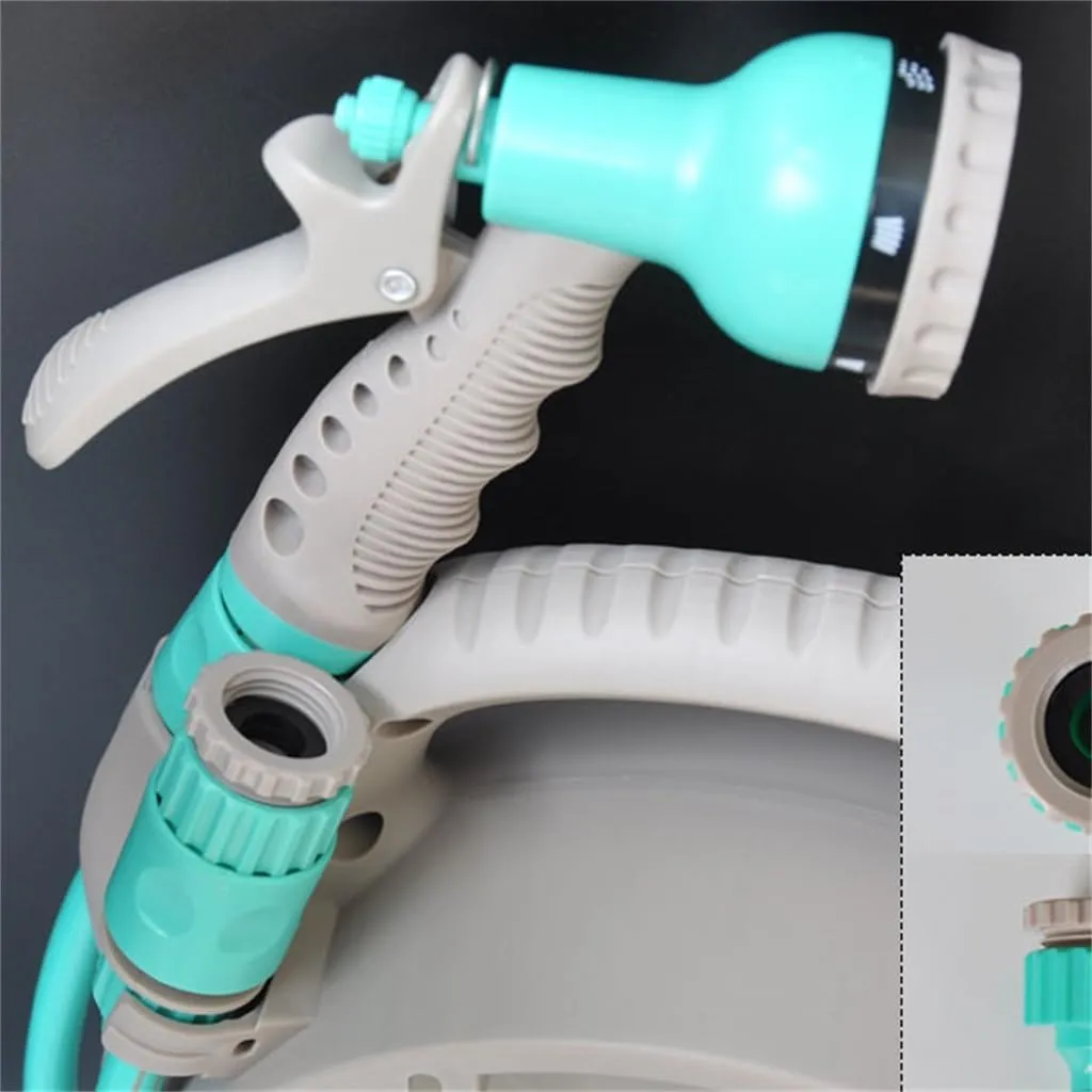 Car Wash Tools Portable Car Wash Water Gun Set Garden Hose Car Mini Hose Organiser