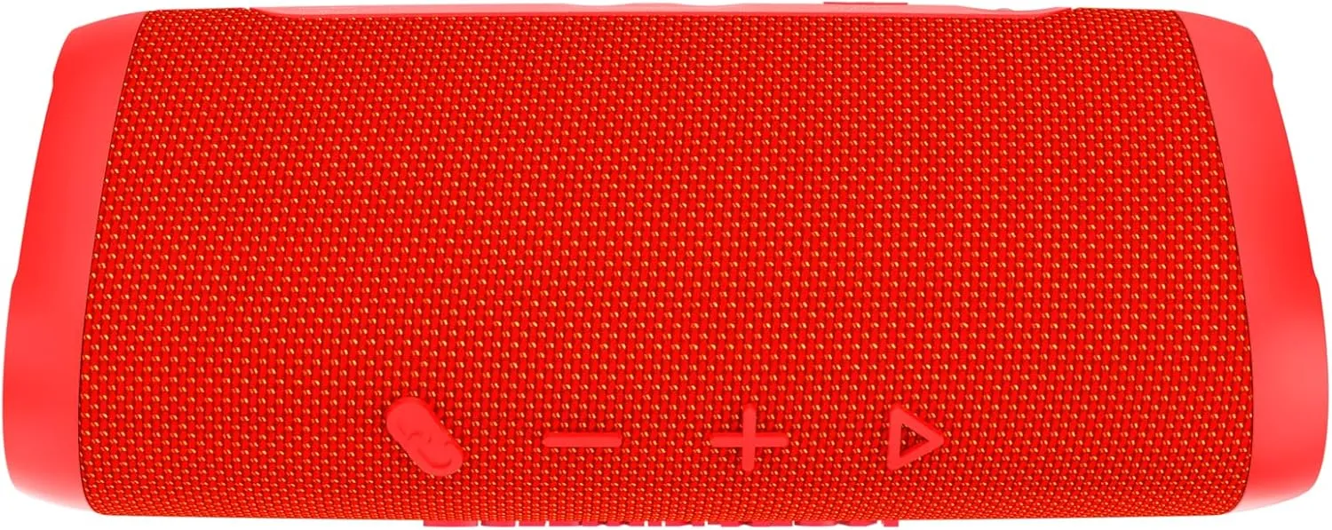 CERWIN-VEGA! Vega Mini - VMRED Compact Bluetooth Speaker, Powerful Bass, Portable Wireless Speaker for Travel, Home, and Outdoor Use – Red