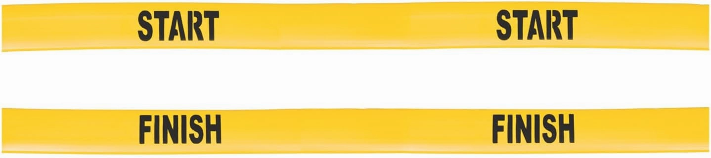 Champion Sports Poly Start and Finish Line Set