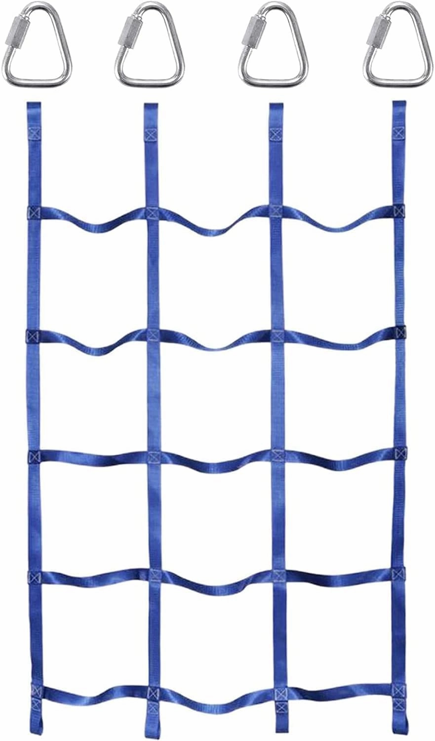 Children's Climbing net Climbing Net, Heavy Duty Climbing Cargo Net Rope Ladder, Outdoor Cargo Net for Climbing(Dark Blue)