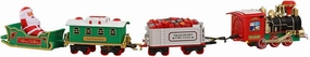 Christmas Electric Train Toy Christmas Tree Scene Decor Hanging Ornament for Festival Holiday New Year Decoration