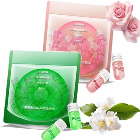 Cisto Makeup Remover Oil,Cisto Cleansing Oil Mini,Travel Essential & Controlled Dosage,Portable Skincare for Gentle Facial Oils for All Skin Types(Rose Camellia,40pcs)
