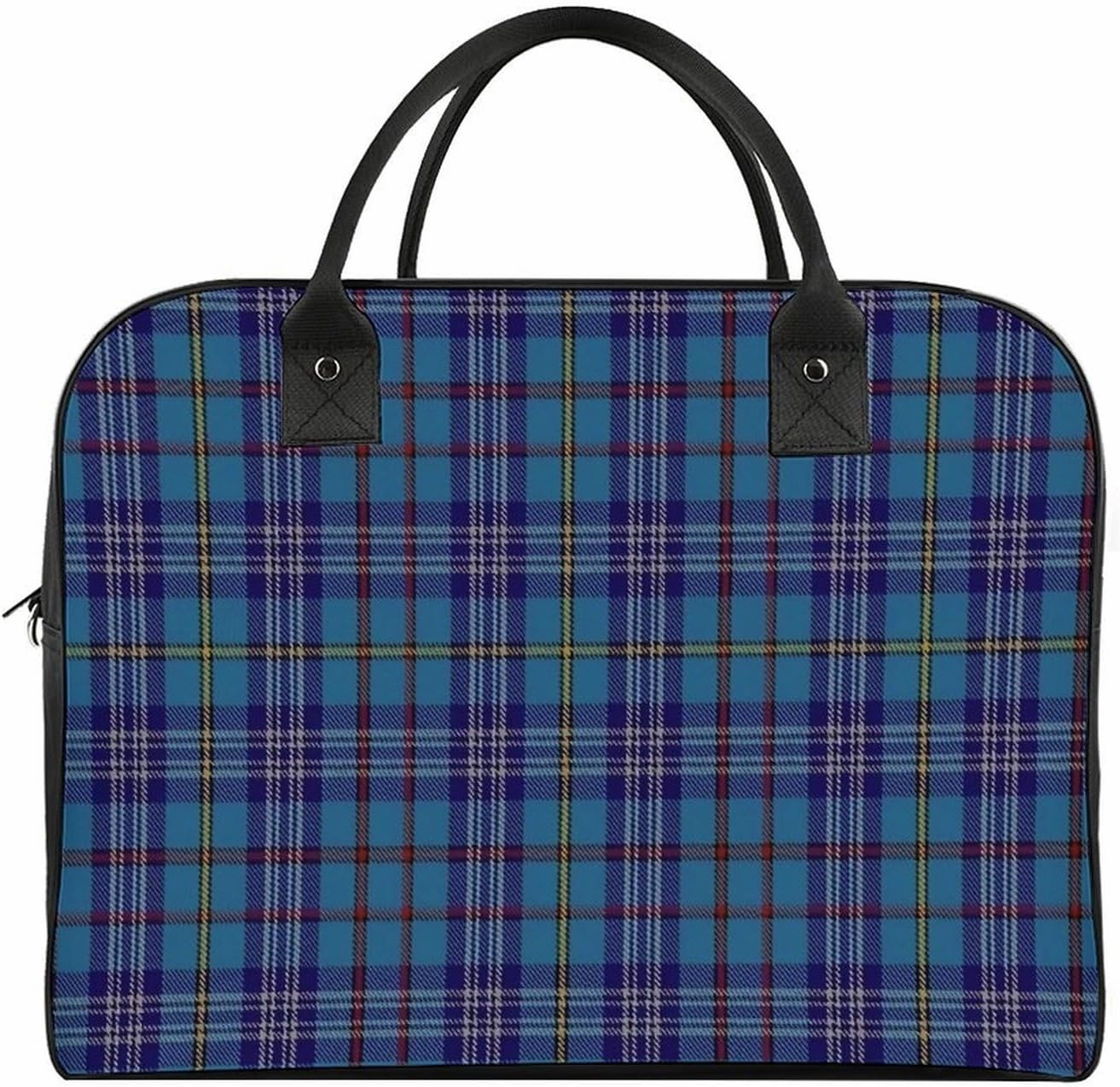 Clan Rutherford Tartan Fashionable Large Capacity Travel Handbag Unisex
