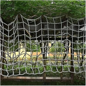 Climbing Frame Net for Kids Playing,Pet,Plant Support,Polyamide Playground Safety Net,Indoor and Outdoor Climbing Cargo Net Rope Ladder,Sturdy and Durable,5 * 9m