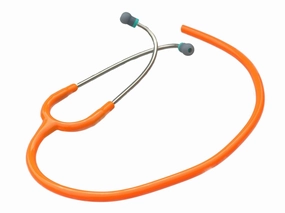 Compatible Replacement Tube by CardioTubes fits Littmann(r) Classic II SE(r) Standard Stethoscopes - 5mm Orange TUBING