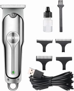 Cordless Hair Trimmer - Rechargeable Electric for Men, Precision Grooming Tool | Men's Hair Cutting Trimmer, Beard and Hair Clipper Set, Portable Trimmer for Hairstyling and Men's Grooming Needs