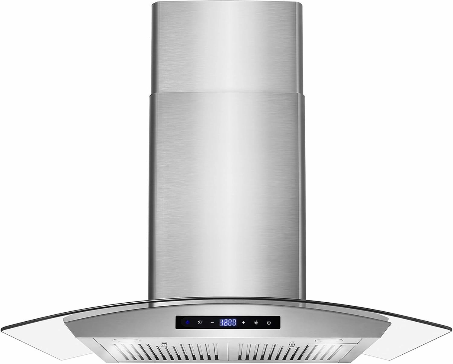 COSMO COS-668WRCS75 30 in. Vista Collection 380 CFM Ducted Wall Mount Range Hood, Touch Controls, LED Lights, Stainless Steel
