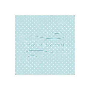 Cottage Chic Polka Dot 2 - Dollhouse Wallpaper