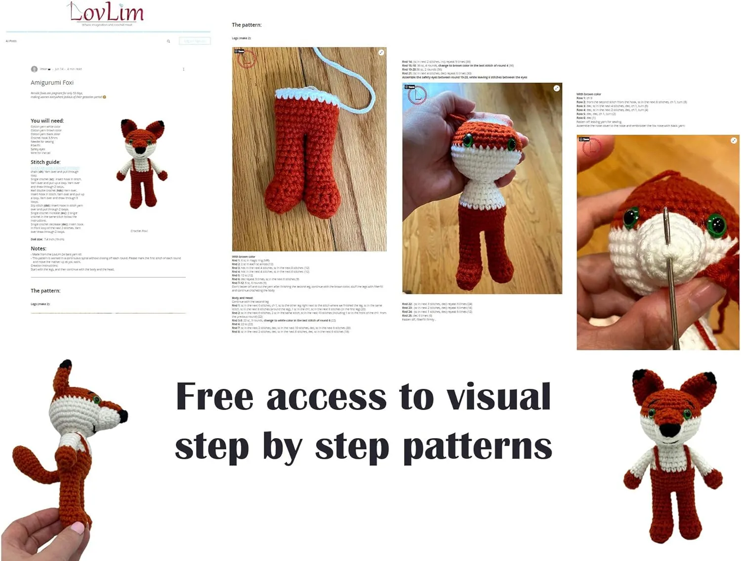 Crochet Yarn, 10x50g Soft Cotton Yarn Skeins, 1200  Yards, for Crochet and Knitting, Free Crochet/Amigurumi Patterns, Craft DK Yarn Perfect Starter Kit (Pinkish_Brown)