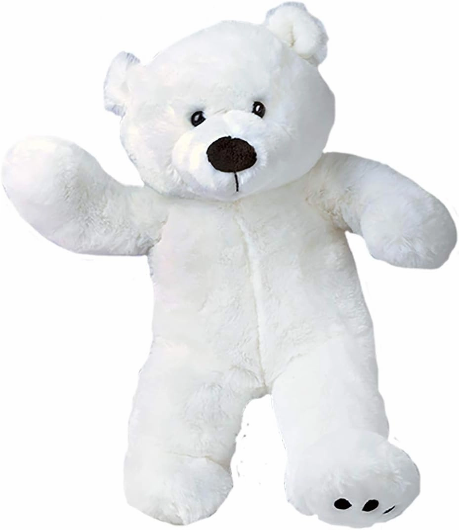Cuddly Soft 16 inch Stuffed White Polar Bear...We Stuff 'em...You Love 'em!