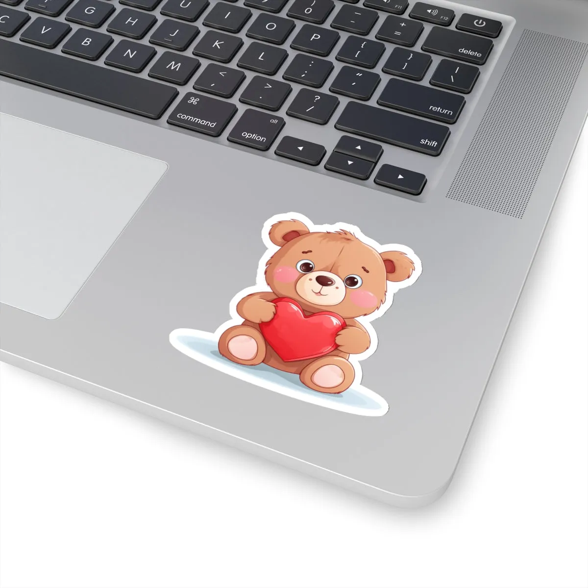 Cute Teddy Bear Heart Sticker - Spread Love and Cuteness with This Adorable Sticker - Valentine's Day