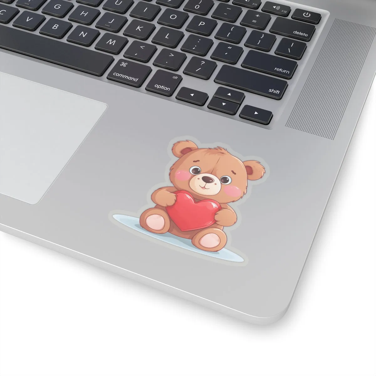Cute Teddy Bear Heart Sticker - Spread Love and Cuteness with This Adorable Sticker - Valentine's Day