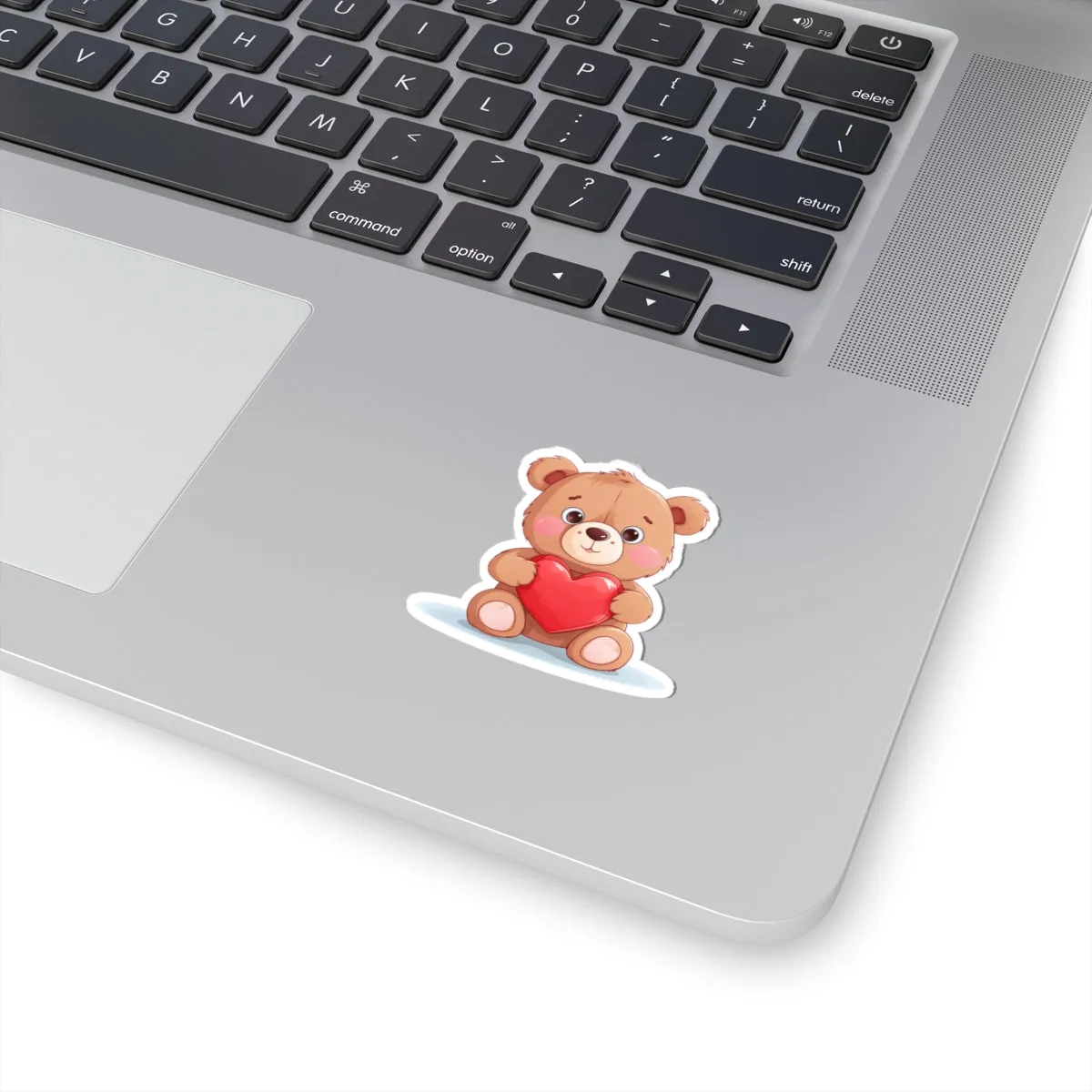 Cute Teddy Bear Heart Sticker - Spread Love and Cuteness with This Adorable Sticker - Valentine's Day