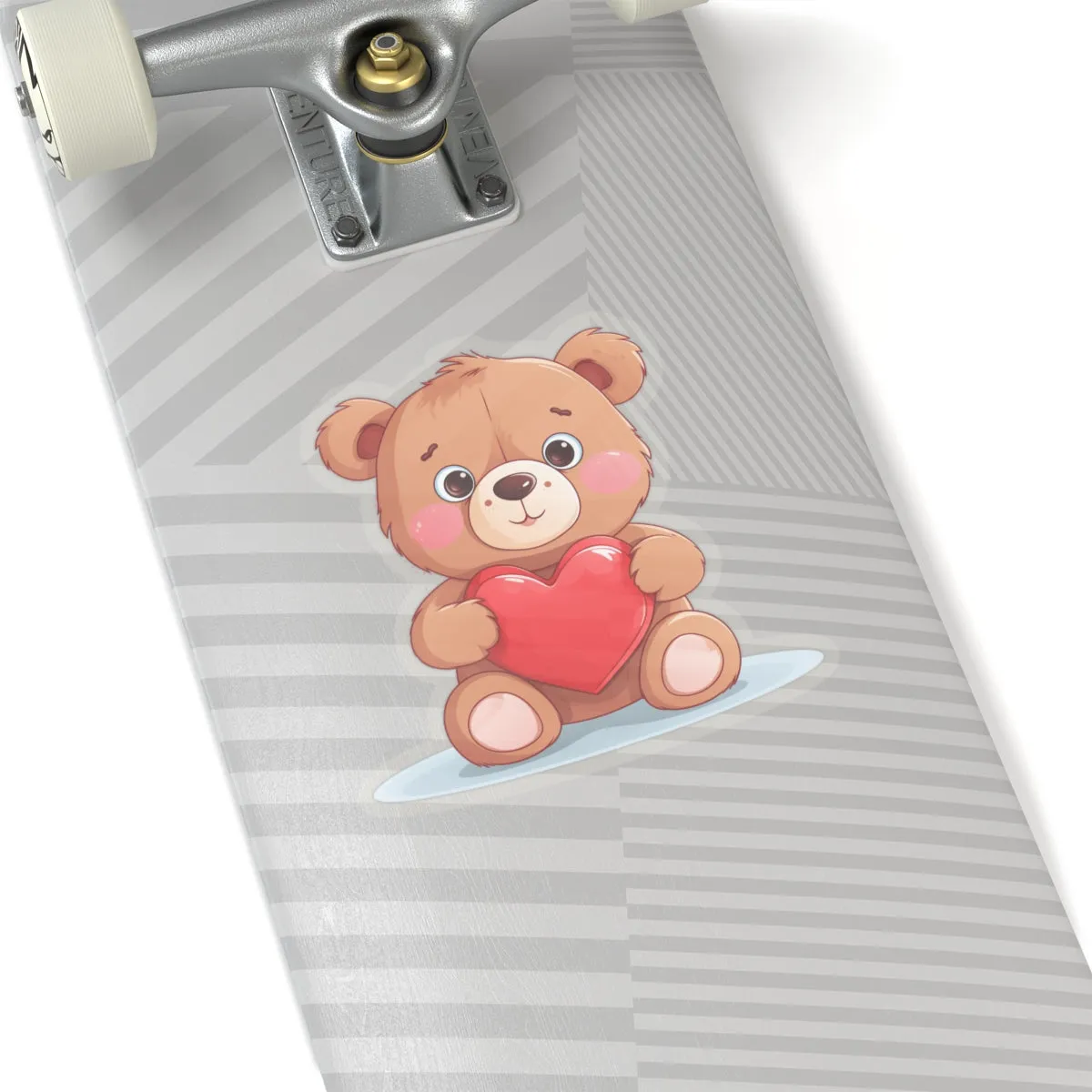 Cute Teddy Bear Heart Sticker - Spread Love and Cuteness with This Adorable Sticker - Valentine's Day