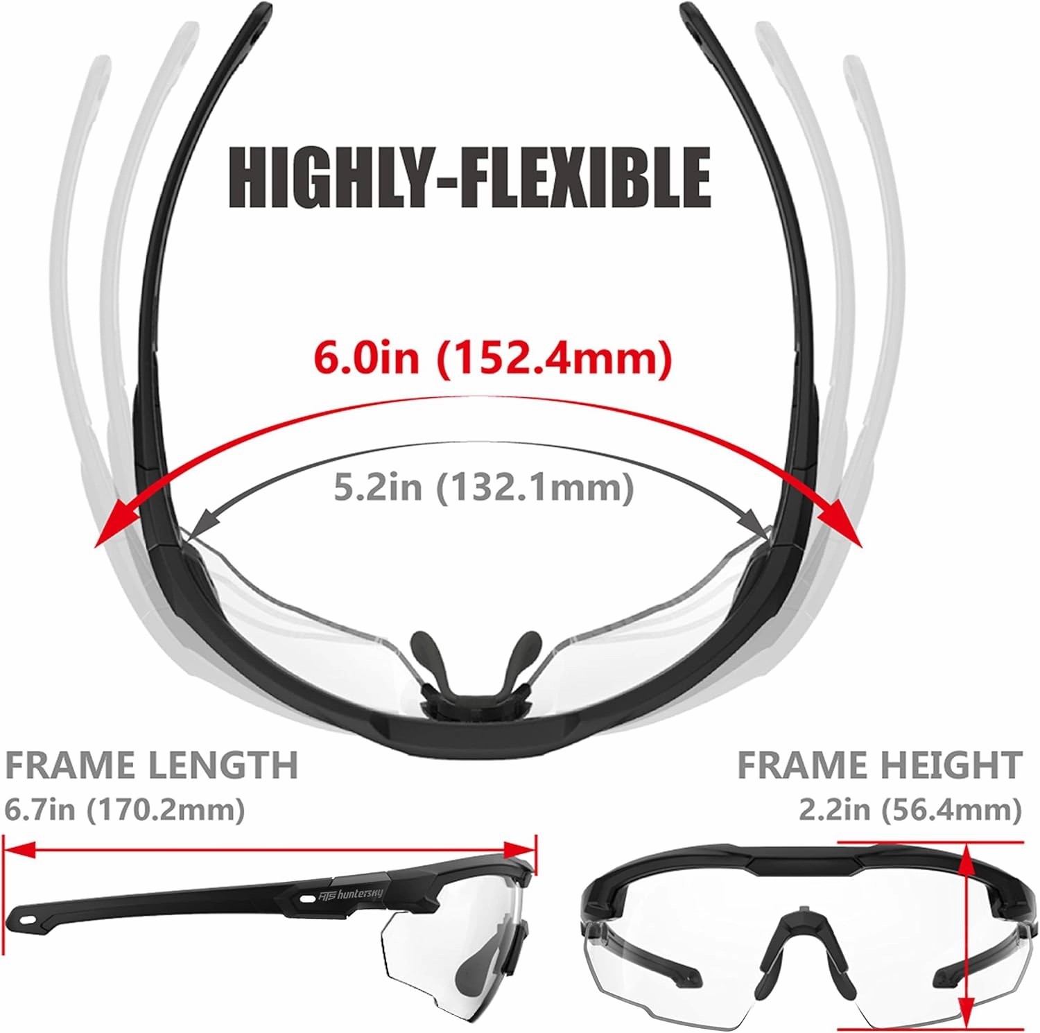 DISCOVER YOUR WORLD ! Anti-Fog Shooting Safety Glasses for men Military Grade range Hunting Riding Airsoft.