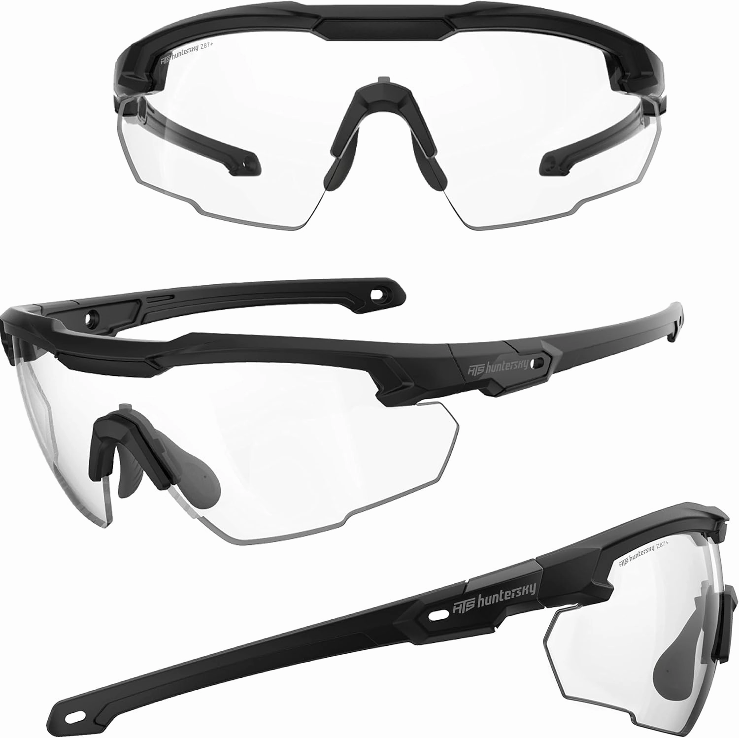 DISCOVER YOUR WORLD ! Anti-Fog Shooting Safety Glasses for men Military Grade range Hunting Riding Airsoft.