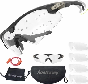 DISCOVER YOUR WORLD! HUNTERSKY Tactical Shooting Glasses Military Grade Ballistic Impact Protection Paintball Airsoft Goggles