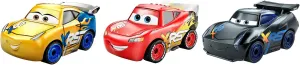 Disney Cars GKG20 Pixar's Cars Mini Racers XRS Series 3-Pack, Multicoloured