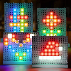 DIY LED Flashing Light Electronic Building Blocks