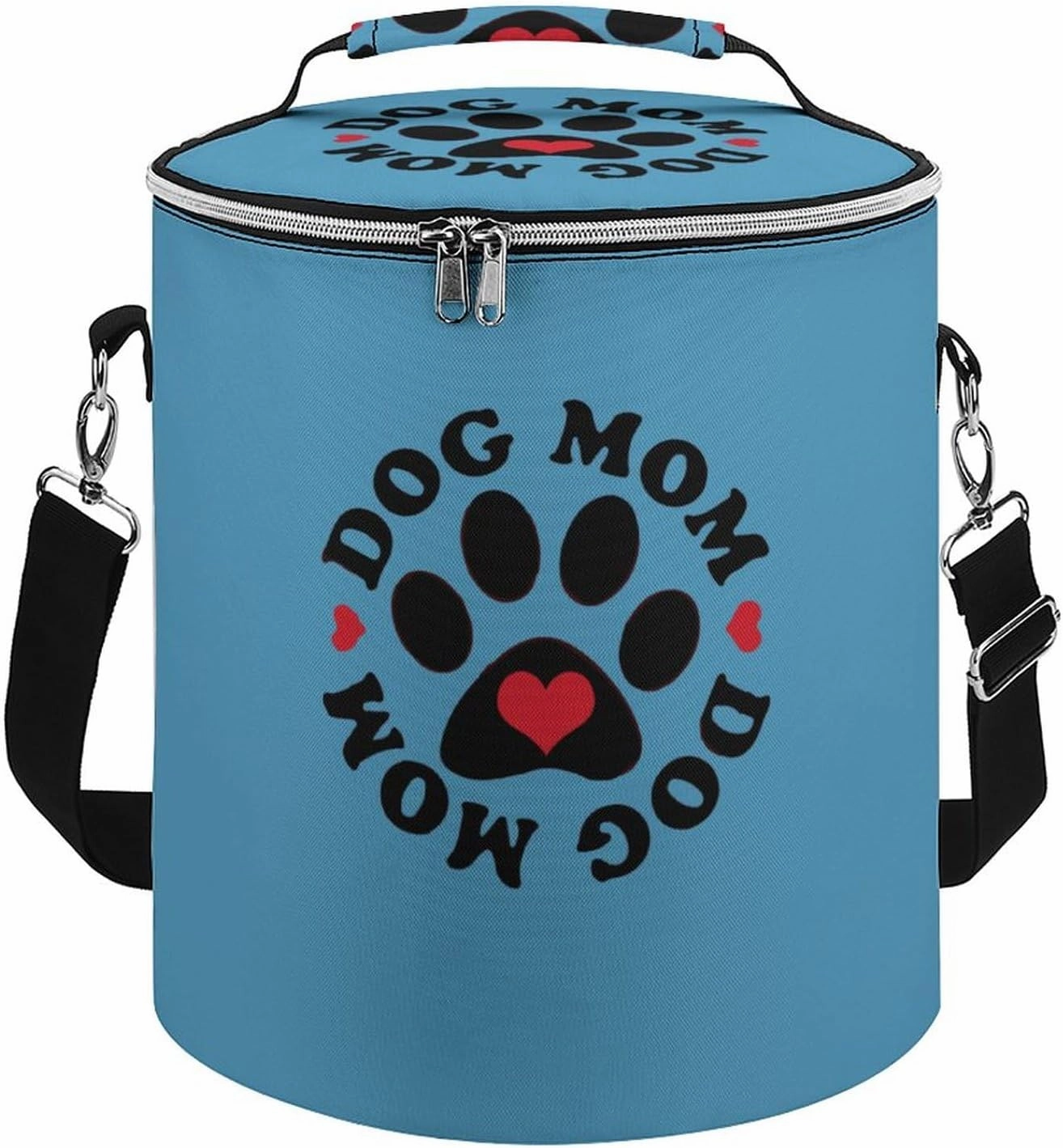 Dog Mom Camping Cooler Leak Proof Insulated Waterproof Backpack Reusable Collapsible Cooler Bag with Handle