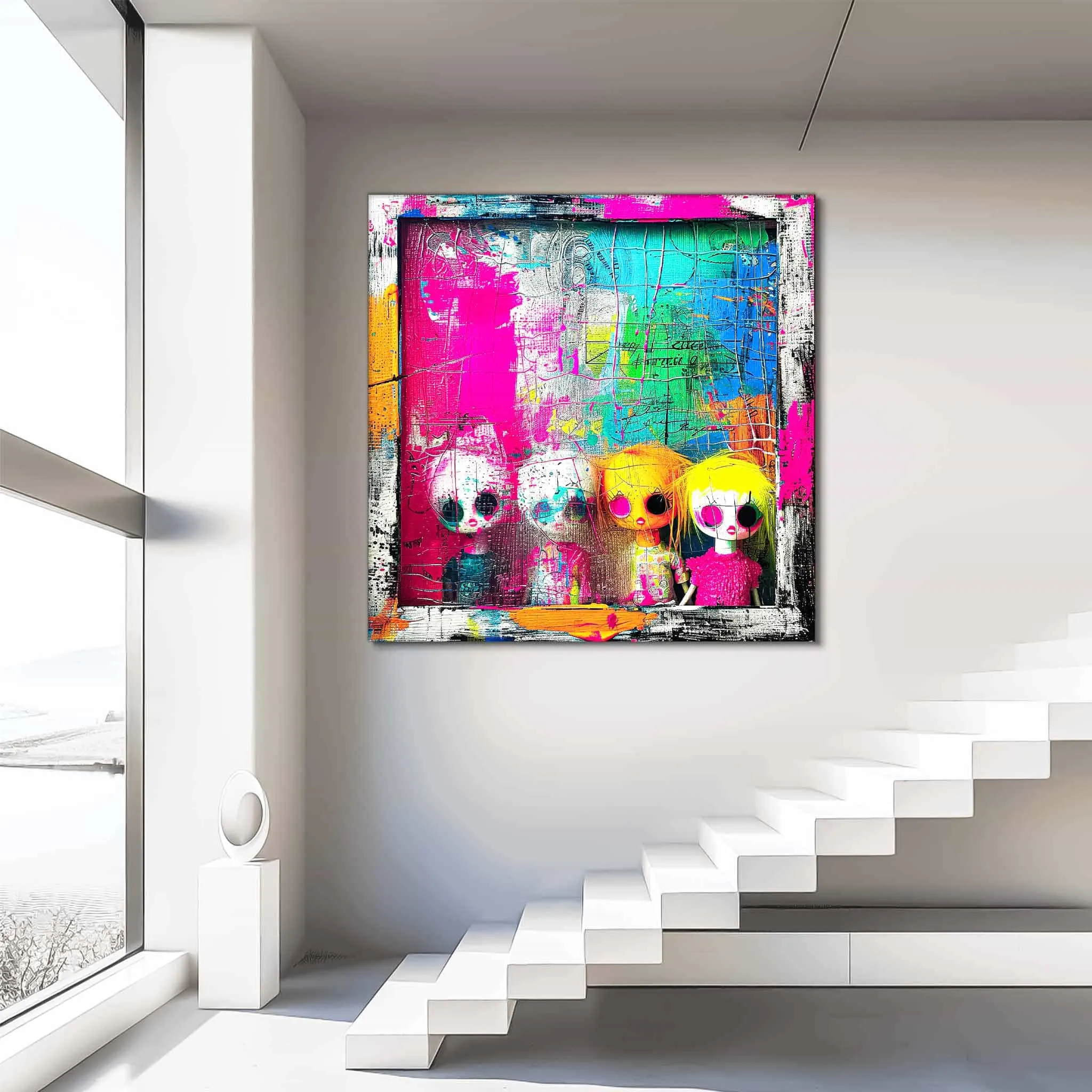 Dollhouse Surrealism - Canvas Print
