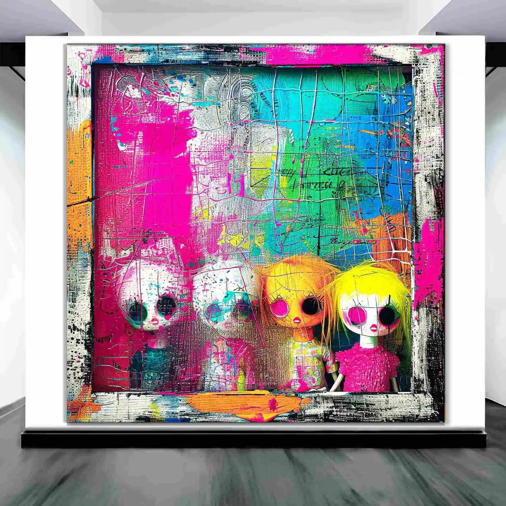 Dollhouse Surrealism - Canvas Print