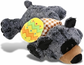 DolliBu Super Soft Lying Black Bear with Yellow Easter Egg Plush - Perfect Stuffed Wildlife Animals for Easter Basket, Cute Easter Egg Stuffed Animal Spring Toys for Girls, Boys, and Babies - 9 Inches