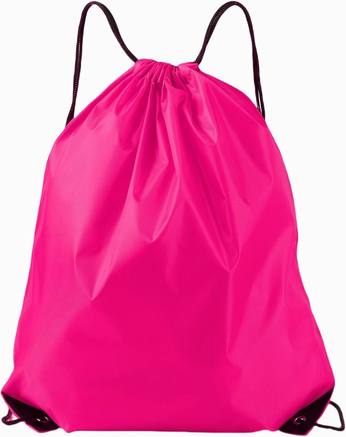 Drawstring Backpacks, 20 Pack Bulk Drawstring Bags, Cinch Bags for Outdoor Sports,travel storage bag,gift bag- Fuchsia